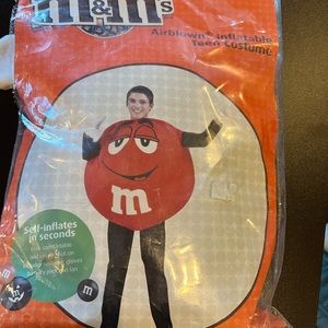 M&M teen blow up costume